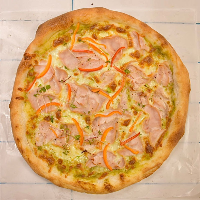 بوقلمون پستو Turkey Pesto Pizza