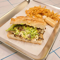 (فوکاچا استیک و بلوچیز) Beef & Bleu Cheese Focaccia